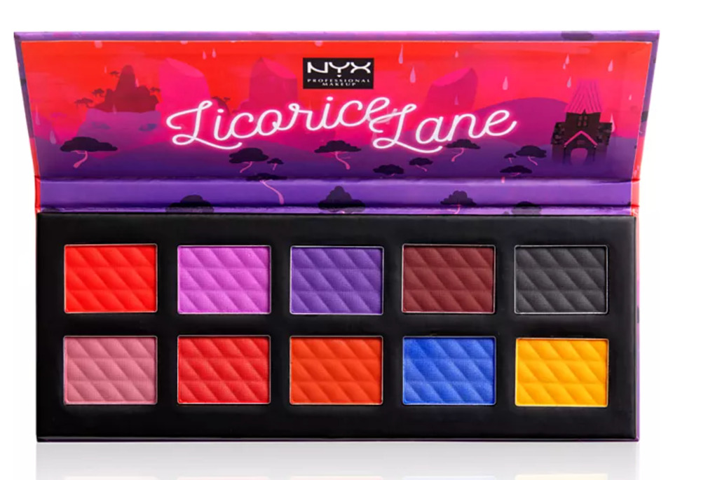 NEW SEALED NYX Liquorice Lane Eye Shadow Palette Pressed Pigment